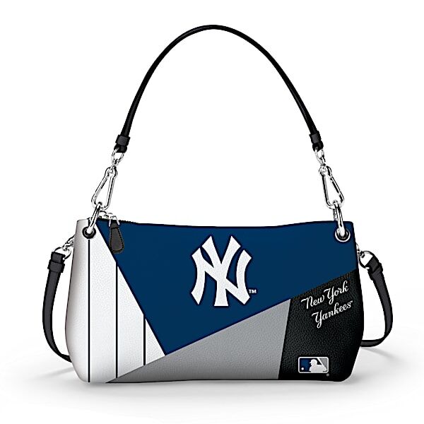 The Bradford Exchange New York Yankees Convertible Handbag: Wear It 3 Ways
