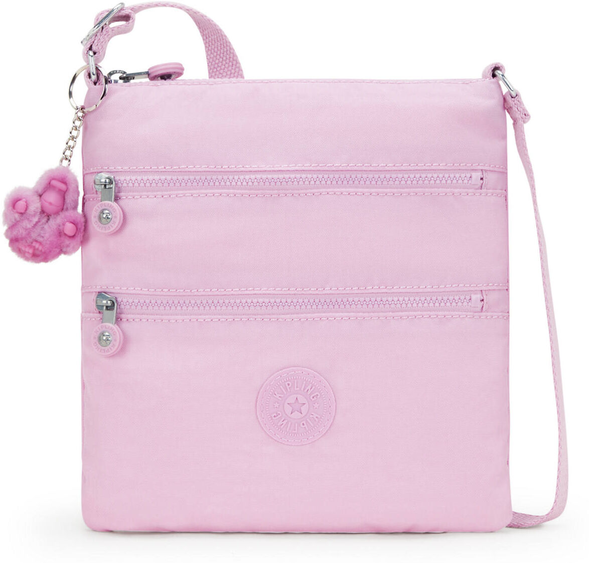 Kipling Keiko Crossbody Mini Bag Blooming Pink