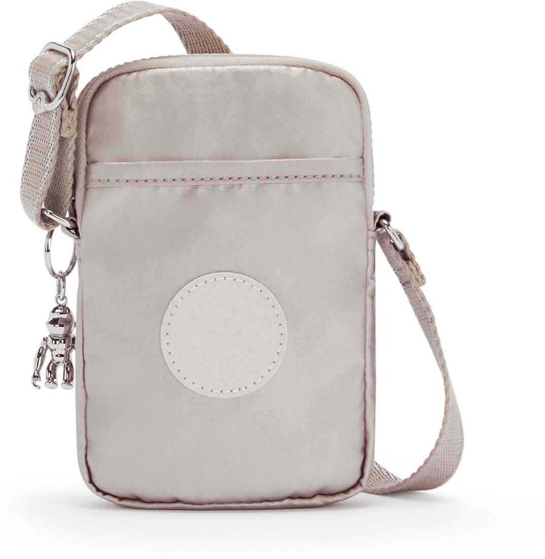 Kipling Tally Metallic Crossbody Phone Bag Metallic Glow