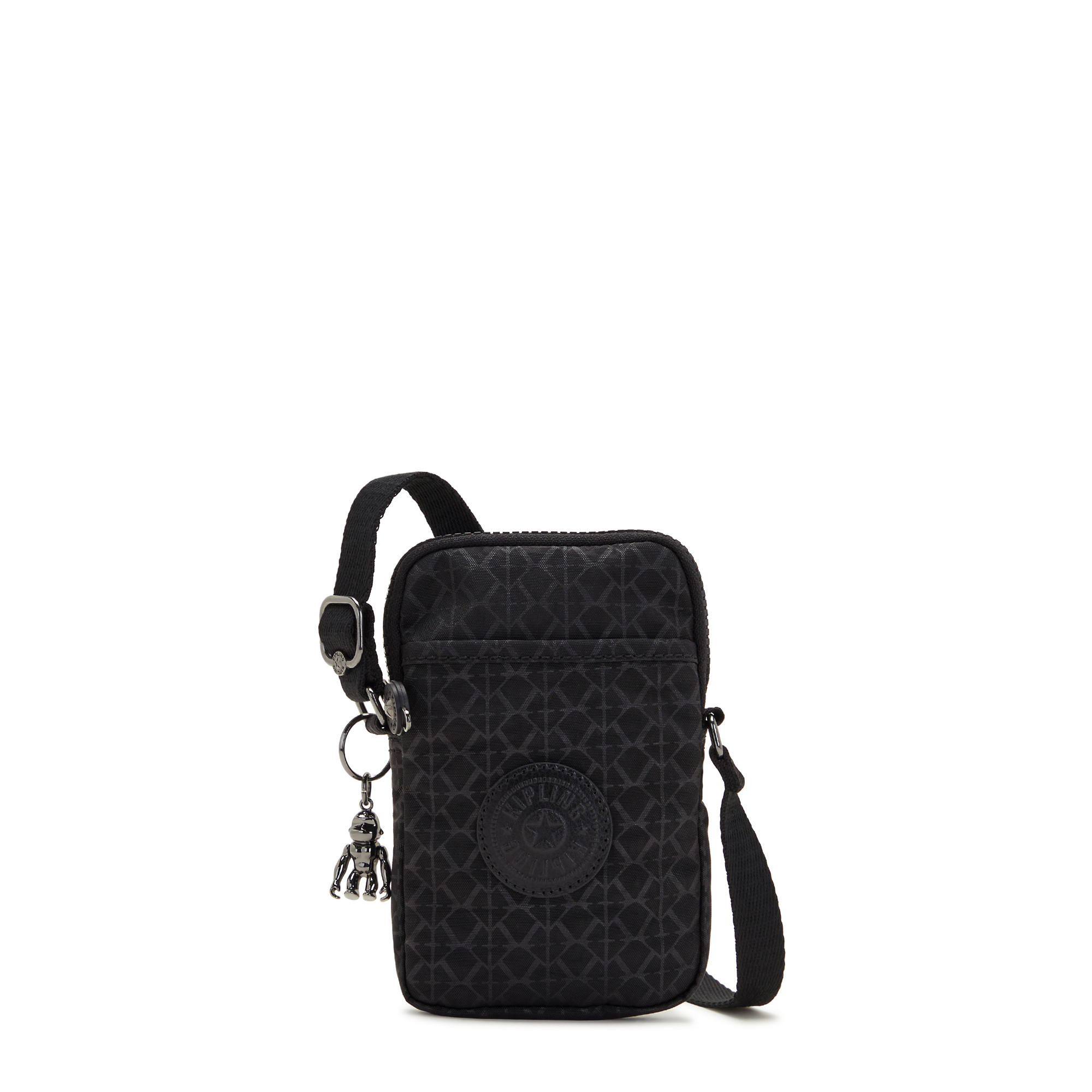 Kipling Tally Printed Crossbody Phone Bag Signature Embossed