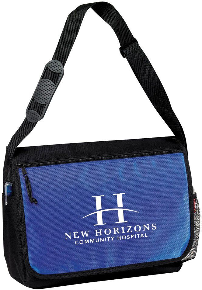 Positive Promotions 50 17" Computer Messenger Bags - Personalization Available