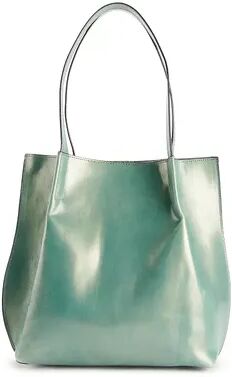 AmeriLeather Rikki Leather Handbag, Turquoise/Blue