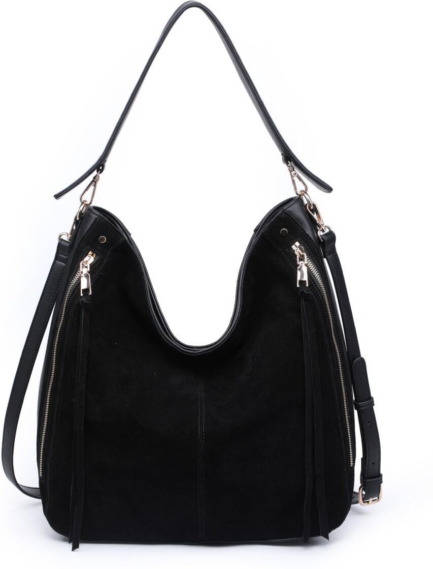 Moda Luxe Emilia Medium Hobo Bag - Black