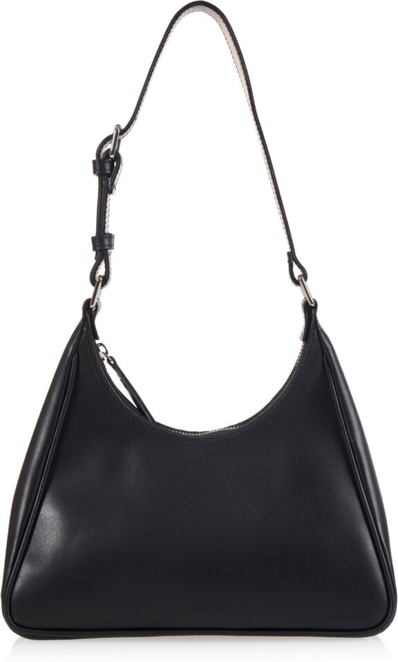 Joanna Maxham Prism Leather Hobo (Black Leather) - Black Leather