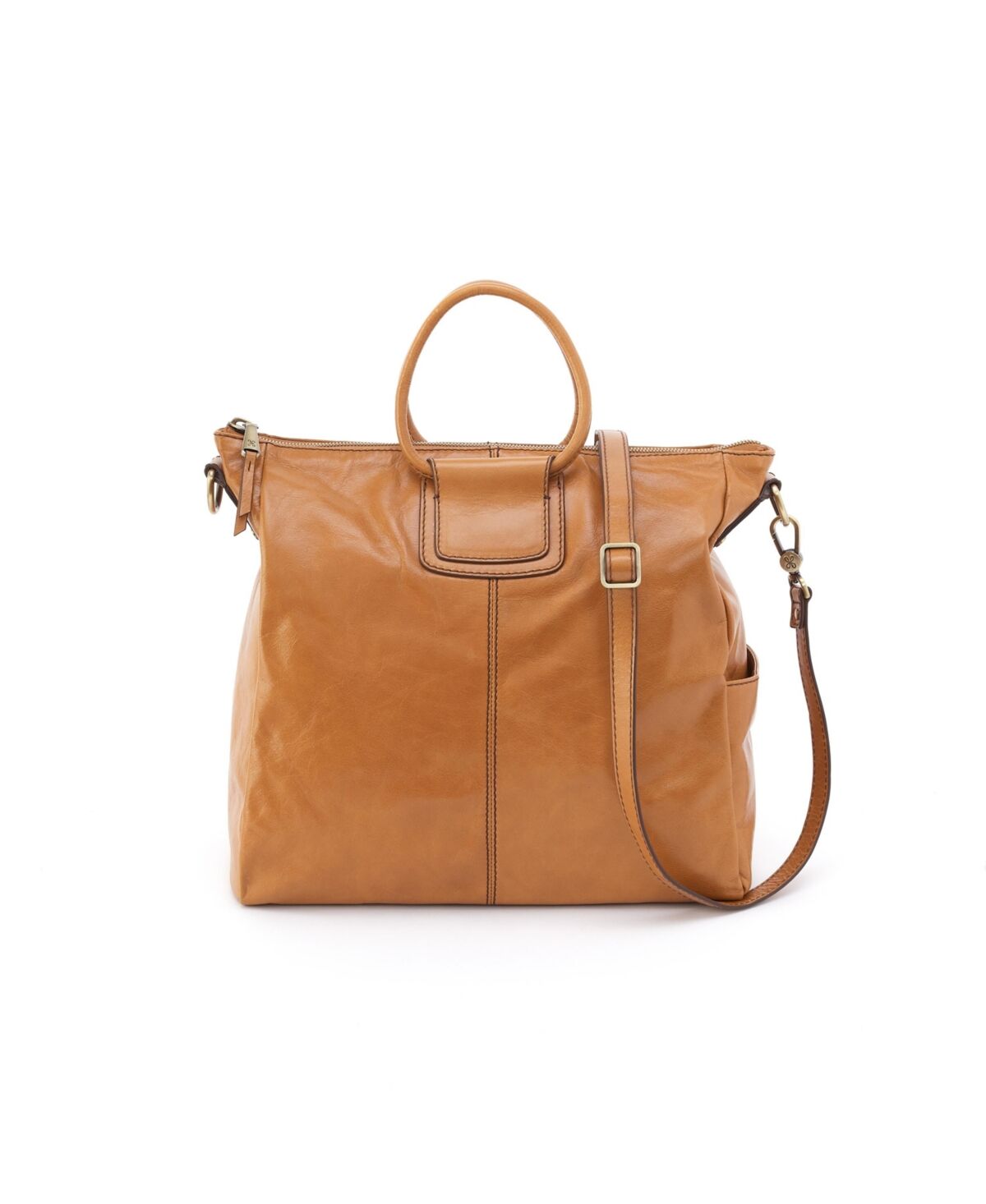 Hobo Sheila Satchel Handbag - Natural