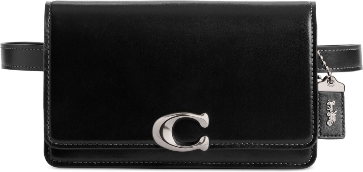 Coach Bandit Luxe Refined Leather Belt Bag - Black