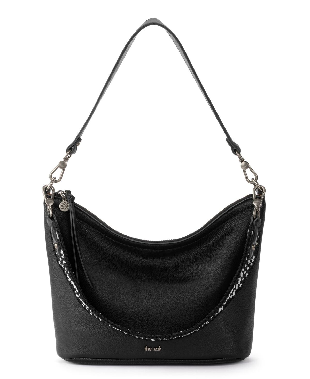 The Sak Jasmine Leather Hobo - Black