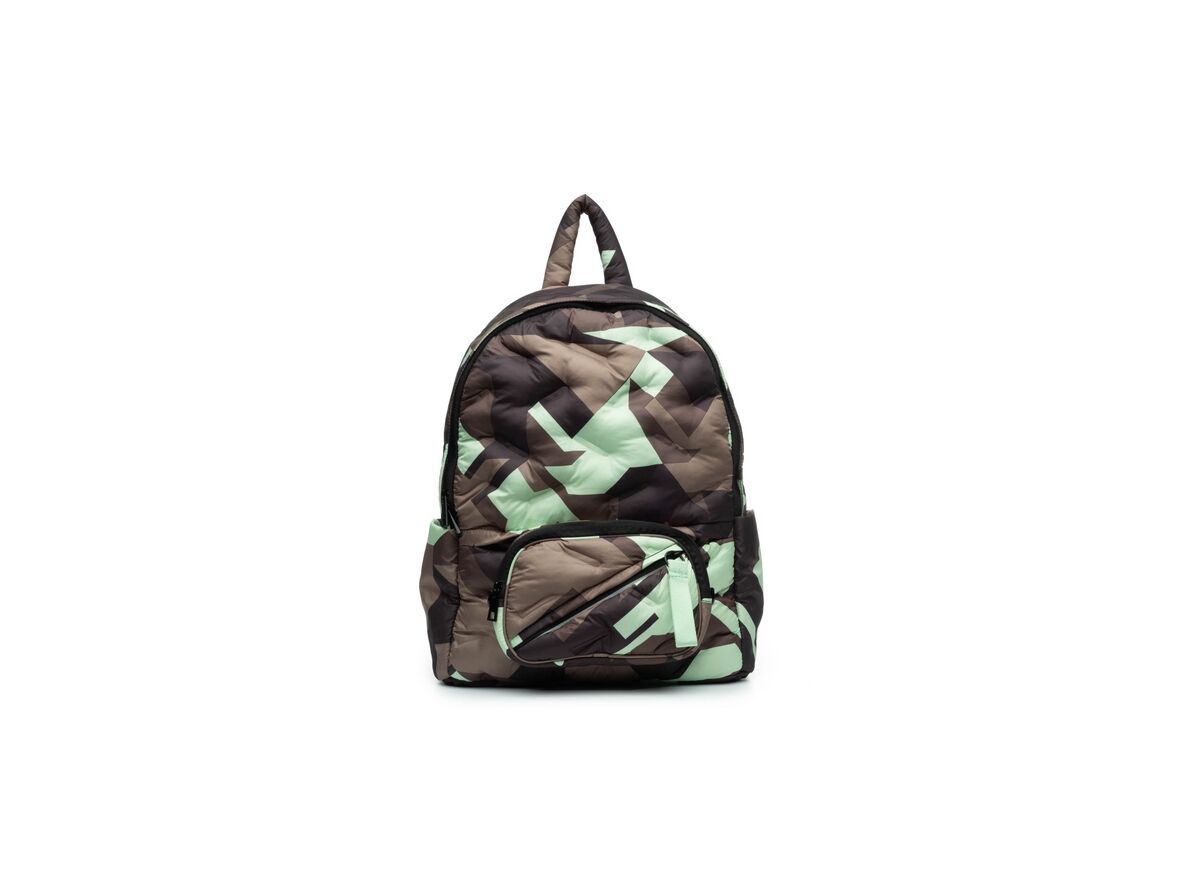 Go Dash Dot Maya Backpack with matching crossbody/belt bag - Mint chip camo