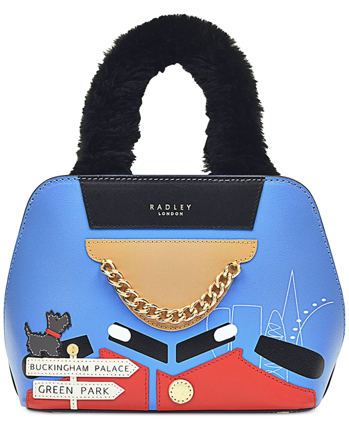 Radley London The Anniversary Minis Small Leather Handbag - Tranquil Blue