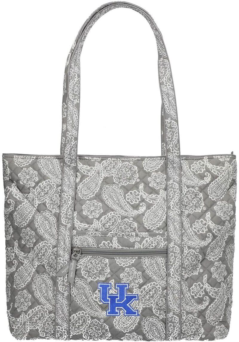 Women's Vera Bradley Kentucky Wildcats Iconic Bandana Tote Bag - Gray