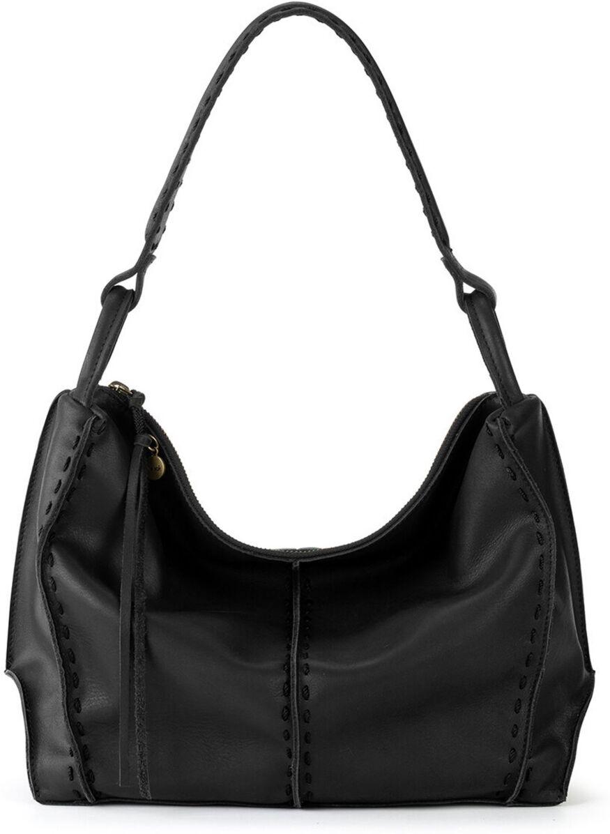 The Sak Los Feliz Leather Hobo Bag - Black