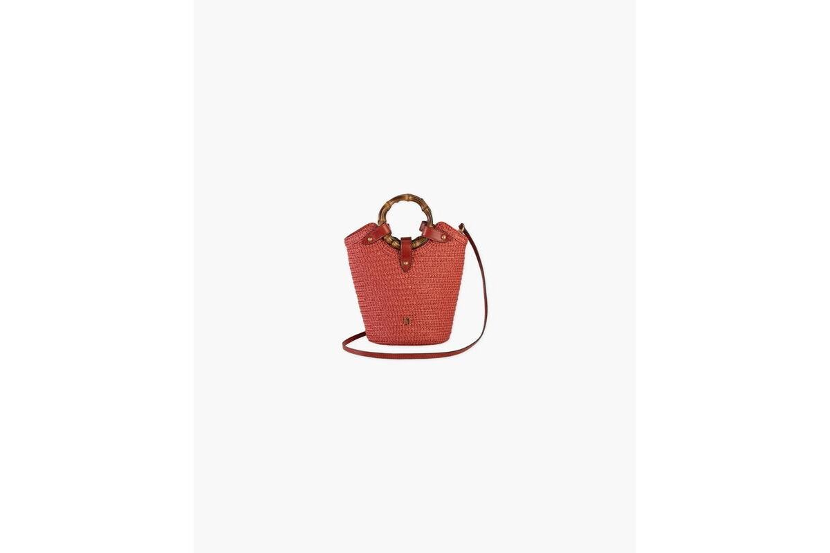 Eric Javits Women's Mini My Way Handbag - Molten red
