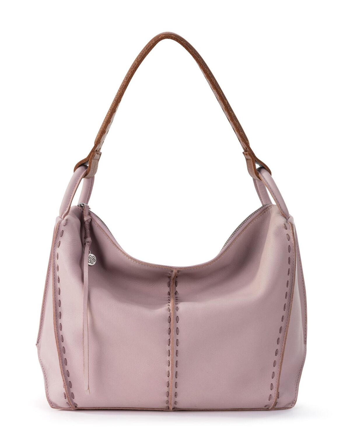 The Sak Los Feliz Leather Hobo Bag - Rosewood