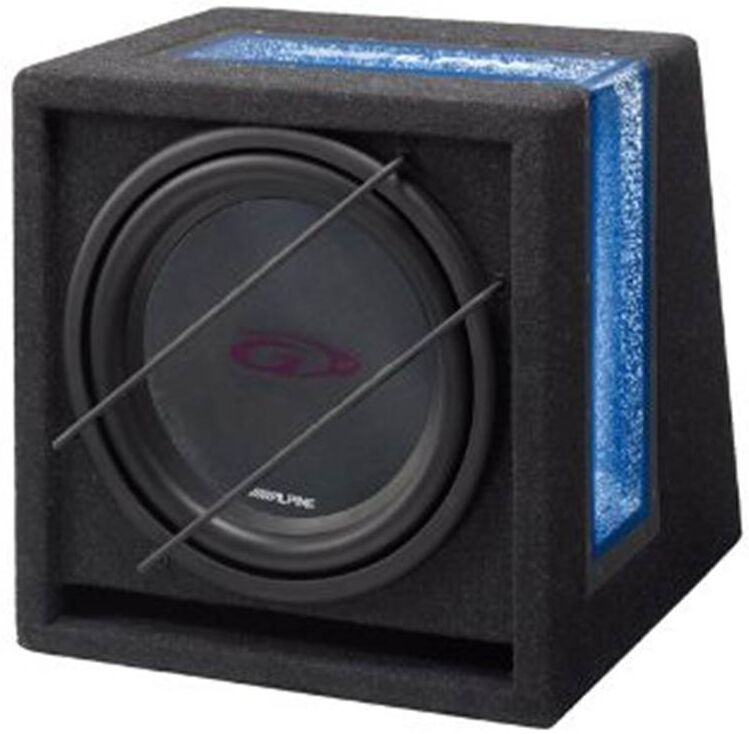 Alpine Subwoofer para coche  con caja Bass réflex 12” sbg-1224br