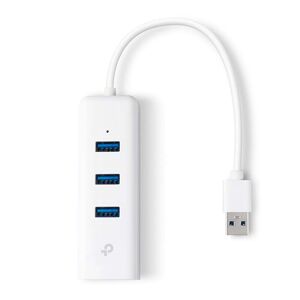 TP-Link Notebook-Adapter »UE330 USB 3.0 Gigabit Ethernet Adapter mit USB Hub« weiss Größe
