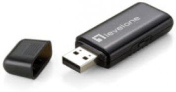 LevelOne WUA-0605 - WirelessN USB-Adapter - 300MBit