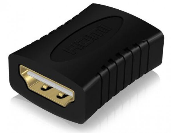 Icy Box IB-CB005 - HDMI Adapter HDMI -> HDMI Bu/Bu