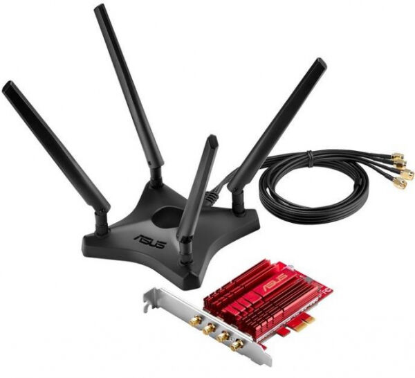 Asus PCE-AC88 - WirelessAC PCI-Express Adapter - 3100mbps