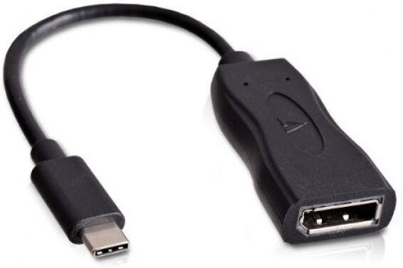 V7 USB-C zu DisplayPort Adapter - Black