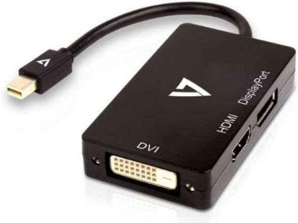 V7 Mini Displayport zu Displayport / DVI / HDMI Adapter