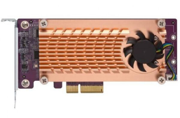 QNAP Dual M.2 PCIe ssD Erweiterung PCIe Gen2 x4