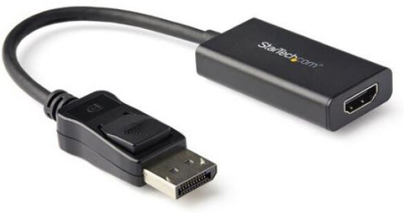 StarTech.com Startech DP2HD4K60H - DisplayPort-auf-HDMI-Adapter mit HDR - 4K 60 Hz - Schwarz