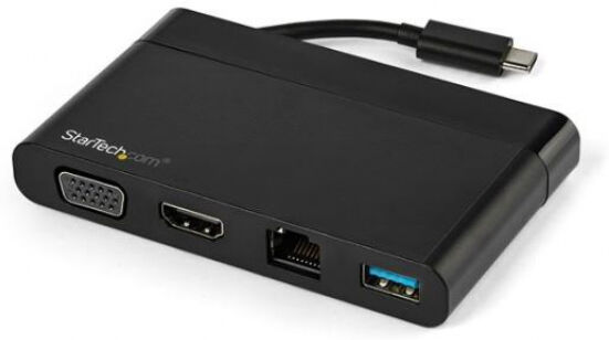 StarTech.com Startech DKT30CHVCM - USB-C Multiport Adapter mit HDMI und VGA - 1 x USB-A