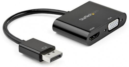 StarTech.com Startech DP2VGAHD20 - Adapter DisplayPort auf VGA HDMI - HDMI 4K 60Hz