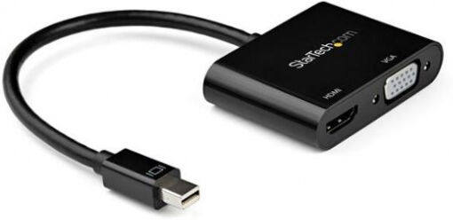 StarTech.com Startech MDP2VGAHD20 - Adapter Mini DisplayPort auf VGA HDMI - HDMI 4K 60Hz