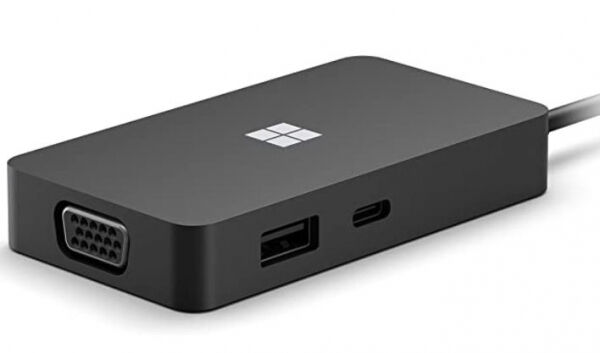 Microsoft USB-C Travel Hub - Schwarz