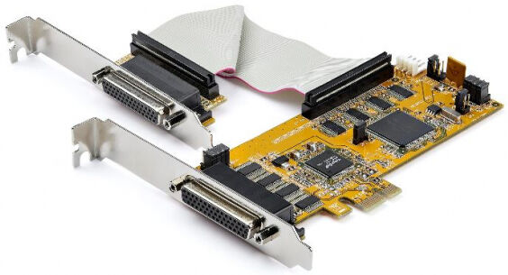 StarTech.com Startech PEX8S1050LP - 8 Port Serielle RS232 PCI Express Schnittstellenkarte mit 16550 UART