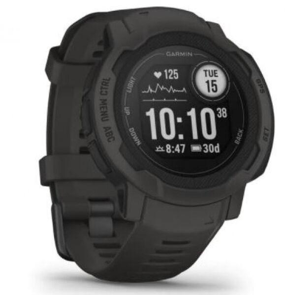 Garmin Instinct 2 - Sportuhr / 45mm Gehäuse - graphite, Nylon Band