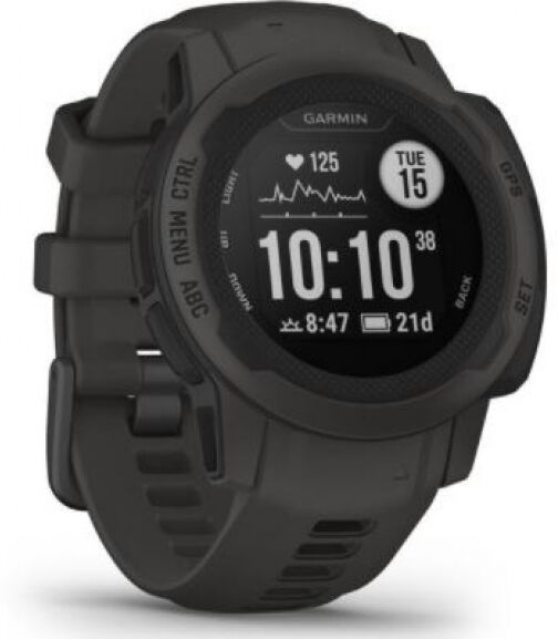 Garmin Instinct 2S - Sportuhr / 40mm Gehäuse - graphite, Nylon Band