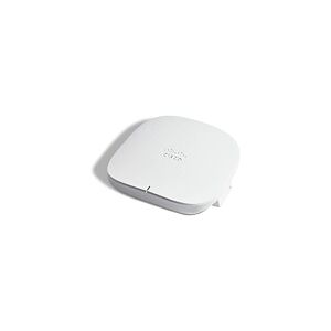 Access Point Cisco Business 150AX Wi-Fi 6 2x2, 1 GbE Port, Deckenmontage, 3 Jahre Hardwareschutz (CBW150AX-E-EU), Bianco