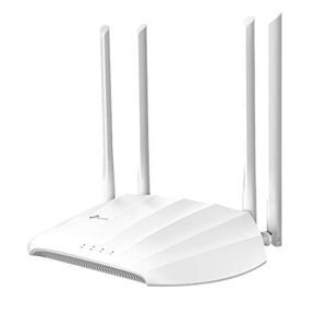 TP-Link TL-WA1201 WLAN Dualband Access Point 1267Mbit/s (867Mbit/s 5GHz + 400Mbit/s 2,4GH, Unterstützt Passive PoE , 4 fixierte Antennen) weiß (1er Pack)