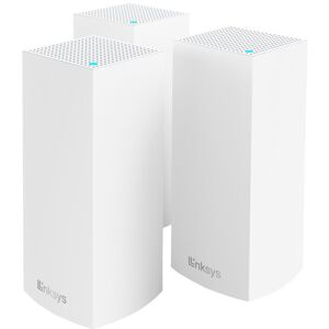 Linksys Atlas 6 Bi-bande (2,4 GHz / 5 GHz) Wi-Fi 6 (802.11ax) Blanc 3 Interne Rouge