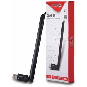 INTER-TECH WLAN USB-Adapter DMG-19, 600 Mbps