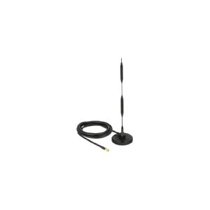 Delock LTE Antenna - Antenne - Smart Home - 5 dBi - omni-directional - udendørs, indendørs - sort