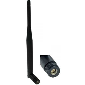 Wi-Fi Antenne Signalforstærker - Rp-Sma Han Stik - 5dbi