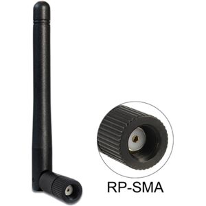 Delock Wlan Wifi Antenne - Rp-Sma Hun Stik - 2 Dbi