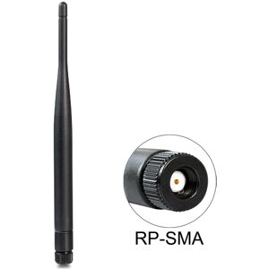 Delock Wlan Wifi Antenne - Rp-Sma Hun Stik - 2 Dbi