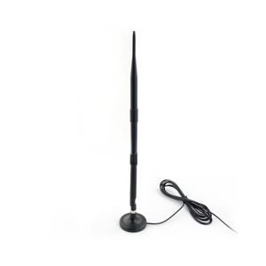 Wifi 12dbi Antenne Med Base, Kabel Og Rp-Sma Konnektor