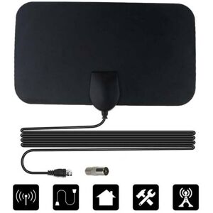 TS Sport & Travel Fashion Indoor Digital TV antenna Ariel Ultra-Thin HD Television 50Miles Range Receiver