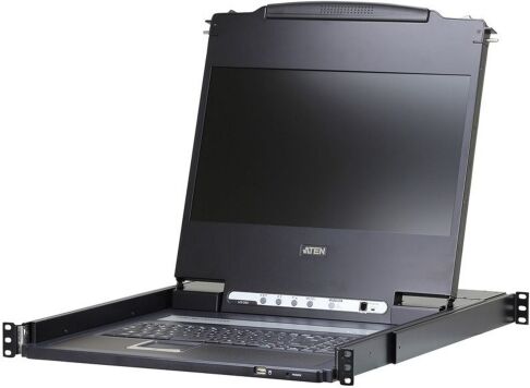 Aten CL6700MW KVM Konsole, 43cm Full HD Monitor, 2 Ports