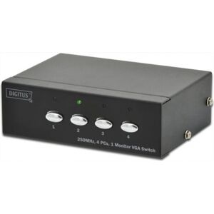 Digitus DS-45100-1 - VGA-Switch 4-Port / 1280x1024p