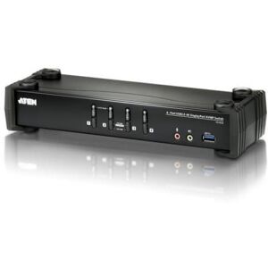 Aten CS1924-AT-G - 4-Port USB 3.0 4K DisplayPort KVMP Switch