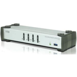 Aten CS1914-AT-G - 4-Port USB 3.1 Gen - DisplayPort 1.1 KVM Switch