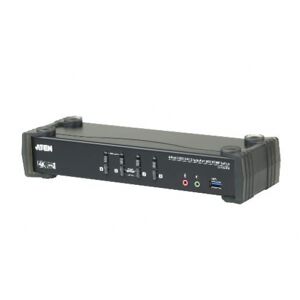 Aten CS1924M-AT-G - 4-Port USB 3.0 4K DisplayPort MST KVMP Switch