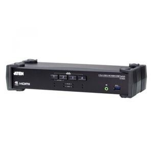 Aten CS1824-AT-G - 4-Port USB 3.0 4K HDMI KVMPT Switch CS1824-AT-G, 4096 x