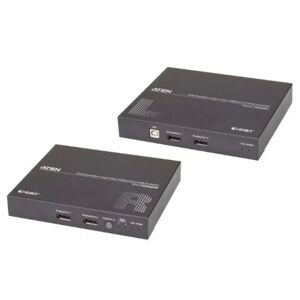 Aten CE924 - USB DisplayPort Dual-Anzeige HDBaseT 2.0 KVM Extender (4K bei 100m für Einzelanzeige)